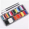 DOITOOL 1 Jeu Peinture Corporelle Pour Adulte Palette De Peinture Corporelle Pour Le Maquillage Kit Maquillage Pour Adulte En