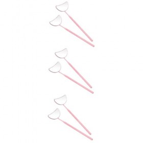 POPETPOP 6 Pièces Greffe De Miroir De Cils Se Maquiller Cils Fournitures Miroir Cils Miroir Extension De Cils Miroir Dinspec