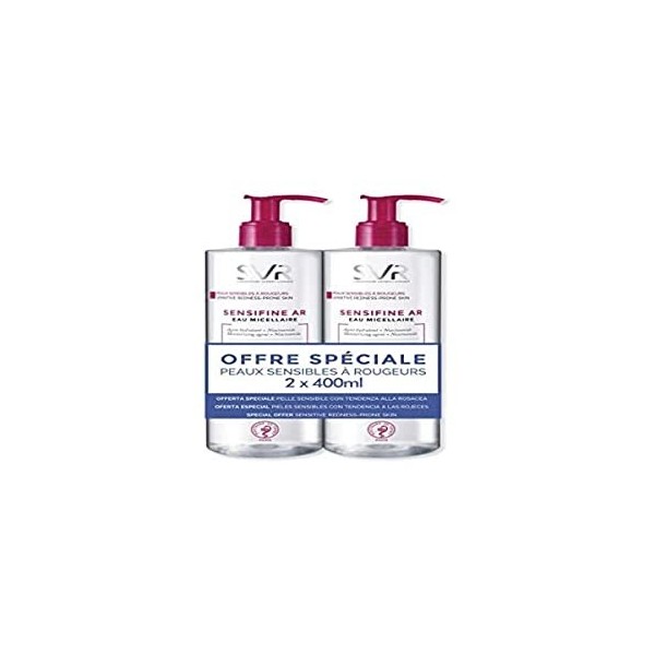 SVR Sensifine AR Eau Micellaire Lot de 2 x 400 ml