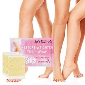 Rianpesn Lot de 10 patchs raffermissants pour la cellulite pour cuisses et fesses - Bonne élasticité - Contours - Raffermissa