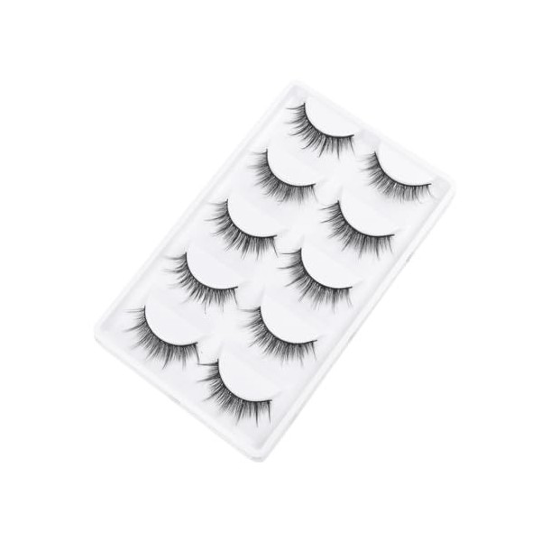 POPETPOP 80 Paires De Cils Faux Cils Naturels Faux Cils 3D Cils Denses