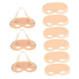 DOITOOL Ensemble De Pratique De De Sourcil Lame Rasoir Se Réconcilier Tampon En Silicone Gel De Silice