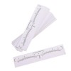minkissy Règle De Des Sourcils Jetable 500 Pièces Règle Des Sourcils Autocollant Kit De Forme Des Sourcils Règle De Cartograp