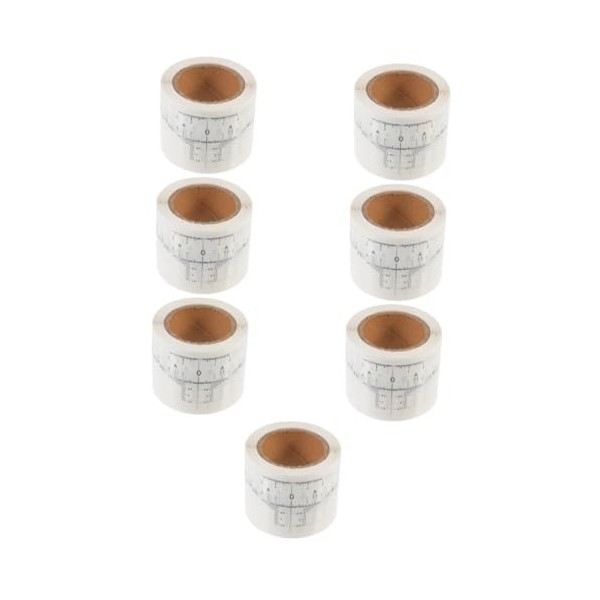 FRCOLOR 5 Rouleaux Règle De Des Sourcils Autocollants De Maquillage Outils De Maquillage Kit De Maquillage Outil DÉtrier Out