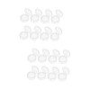 FRCOLOR 48 Pièces Boîte De Fard à Paupières Vide Conteneurs en Plastique Pot De Maquillage avec Couvercles Petits Contenants 
