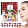 Calendrier de l’maquillage | Coffret Soins Beauté - Calendrier de noël Surprise de maquillage créatif, 24 pièces, calendrier 