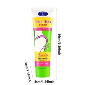 Crème Pour Grossir Le Fessier- Crème Hanche, Crème Pour Grossir Les Fesse,Crème Raffermissante Hanche Crème Anti-Cellulite Cr