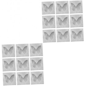 FRCOLOR Lot de 60 boîtes de rangement creuses pour cils - Avec plateaux en forme de cercle - Boîte demballage carrée - Faux 