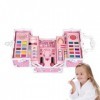 WESTCH Childrens Washable Makeup Set, Childrens Washable Cute Makeup Tools, Kids Make Up, Portable Kids Makeup Sets, Water-So