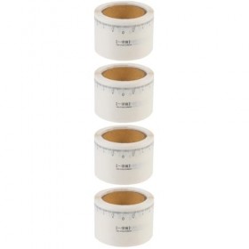 Angoily 4 Rouleaux Règle À Sourcils Kits De Maquillage Outils De Maquillage Kit De Maquillage Modèle De Mise En Forme Des Sou