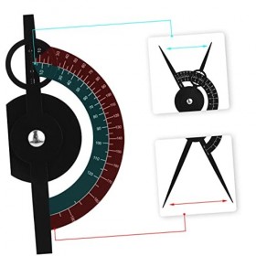 Housoutil 3 Pièces Règle De Des Sourcils Règle De Positionnement Des Sourcils Outil De Mesure Du Niveau Des Sourcils Rollers 