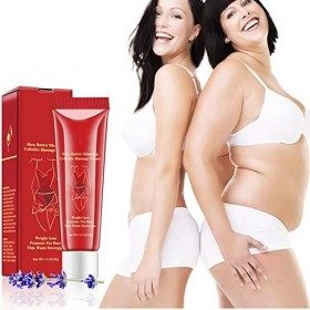 Crème Chaude Crème Minceur pour la Perte de Poids Crème Brûlante de Graisse Corporelle pour Réduire le Ventre Jambes Bras Cui