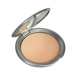 T. LeClerc - Poudre Compacte Dermophile - Teinte 08 Sablé - Made in France - Testée Sous Contrôle Dermatologique