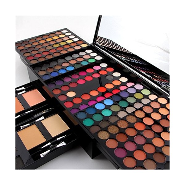 CHAWHO 180 Couleurs Palette de Maquillage Fards à Paupières - Best Pro Ultra Pigmented Eye Shadow Multi Couleurs Glitter Powd