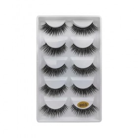 UAMOU En vrac 2/50/100 boîtes de Faux Cils 3D Cils de vison Volume naturel Extension de Cils Faux Cils en vrac Cilios Cheerfu