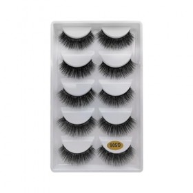 UAMOU En vrac 2/50/100 boîtes de Faux Cils 3D Cils de vison Volume naturel Extension de Cils Faux Cils en vrac Cilios Cheerfu