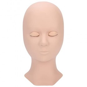 Tête De Pratique Dextensions De Cils En Silicone, Double Paupière, Formation des Cils, Tête De Pratique De Maquillage Pour D