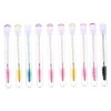 Beaupretty 30 Pièces Brosse à Mascara Tube Pinceaux Maquillages Fille Récipient Pp Se Réconcilier