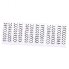 Didiseaon 60 Paires De Faux Cils Artificiels Costume Noir Kit DExtension De Cils Outils De Cils Pour Extensions De Cils Cost