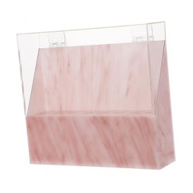 FRCOLOR Lot de 2 boîtes de rangement pour pinces à épiler - Support pour extensions de cils - Boîte de rangement avec couverc