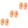FRCOLOR 6 Pièces Modèle Doreille En Silicone Modèle De Corps Humain Fausses Oreilles Modèle Ponctuel Modèle Doreille Humain