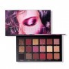 Eyeshadow Palette,PowerFul-LOT 18 Couleurs Twilight & Dusk Ombre À Paupières Maquillage Palette Chaude Matte Glitter Oeil Omb