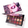 Eyeshadow Palette,PowerFul-LOT 18 Couleurs Twilight & Dusk Ombre À Paupières Maquillage Palette Chaude Matte Glitter Oeil Omb