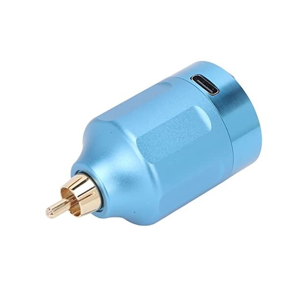 Batterie de Stylo de Tatouage, Affichage 1200 MAh USB Rechargeable Machine à Tatouer Rotative Puissance du Stylo pour Machine