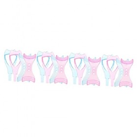 Housoutil 48 Pièces Outils De Maquillage Du Visage Outil Cosmétique Pour Les Cils Fournitures Dextension De Cils Protège-out