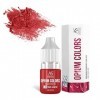 Pigment maquillage permanent levres L10-DARK SCARLET ORGANIC 6 ml OPIUM COLORS 