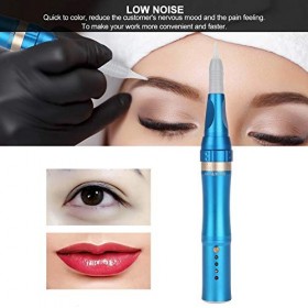 Machines à tatouer, Kit de maquillage semi permanent Stylo de tatouage, Kit de machine à tatouer avec cartouche daiguille, M