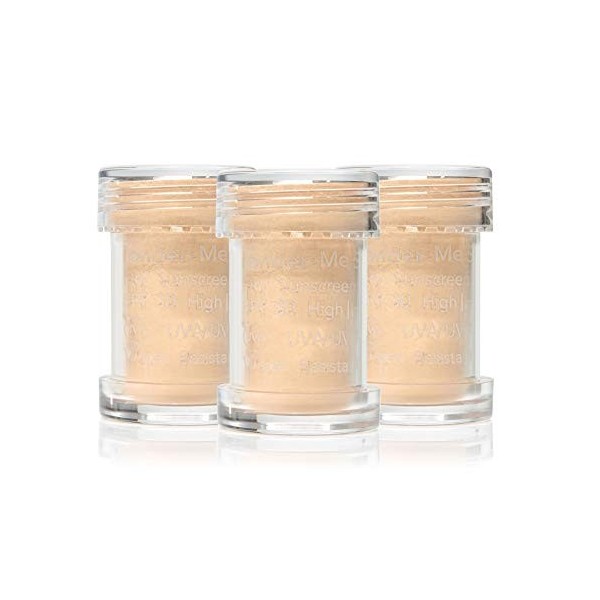 Jane Iredale Powder-Me Lot de 3 pinceaux SPF Doré