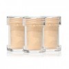 Jane Iredale Powder-Me Lot de 3 pinceaux SPF Doré