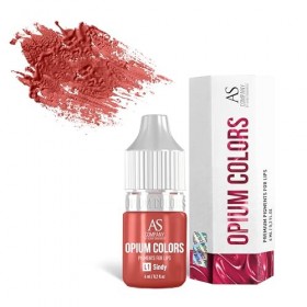 Pigment maquillage permanent levres L1-SINDY ORGANIC 6 ml OPIUM COLORS 