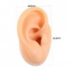 POPETPOP 6 Pièces Modèle Doreille Oreille Pratique Fausse Oreille Humaine Modèle Danatomie De Loreille Casque Accessoires 