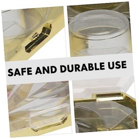 FRCOLOR 12 Pièces Boîte à Cils Faux Cils Boite Rangement Plastique Caisse Plastique Rangement Boîtes De Conservation Caissons