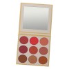 POPETPOP 2 Pièces 9 Palette De Maquillage En Poudre Maquillage De Fard à Paupières Blush Poudre Mat Palette De Fard à Joues E