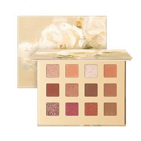 DUnLap Palette de beauté 12 Teintes Palette à paupières Fine et Lisse Poudre à Punaise à paupières à paupières maquettes Pale