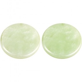 Extension de Cils Jade Pierre Glue Cils Jade Pierre Adhésif Palette Base de Faux Cils 2 Pouces 2 Paquets 