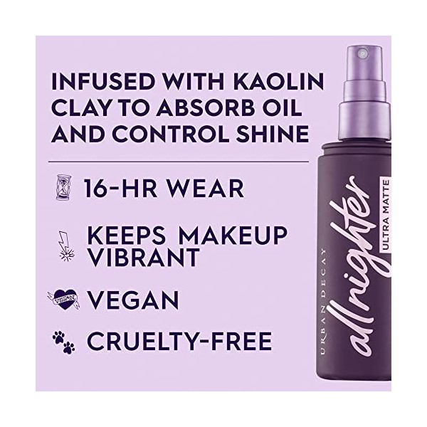 Urban Decay All Nighter Ultra Matte Long Lasting Makeup Setting Spray 11 Unisex