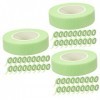 POPETPOP 60 Rouleaux De Fournitures DExtension De Cils Ruban De Greffage De Cils Ruban De Cils Vert Ruban De Tissu De Cils F