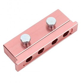 Rouge à lèvres Cosmétiques Bricolage Moule, 12.1Mm 4 Trous Double Usage Rouge À Lèvres Moule Cosmétique Baume À Lèvres Tubes,