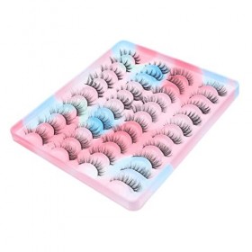 Didiseaon 80 Paires Cils Nature 3d Ioni Pestañas Postizas Fournitures De Maquillage Produits De Beauté Multicouche Imitation 