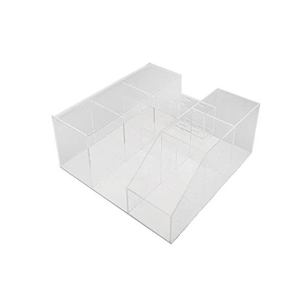 Organisateur de de Rangement pour Extension de Cils Anti-poussière, Acrylique blanc