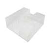 Organisateur de de Rangement pour Extension de Cils Anti-poussière, Acrylique blanc