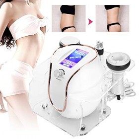 Machine anti-cellulite à ultrasons, corps brûlant de graisse 3 en 1 RF amincissant la machine à cavitation ultrasonique Anti 