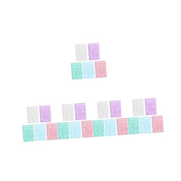 FRCOLOR 20 Pcs Palette Nail Art Peinture Palette Aquarelle Plateau Artiste Peinture Plat Maquillage Palettes Peinture Palette