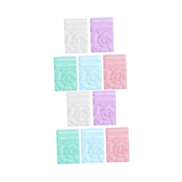 FRCOLOR 20 Pcs Palette Nail Art Peinture Palette Aquarelle Plateau Artiste Peinture Plat Maquillage Palettes Peinture Palette