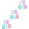 FRCOLOR 20 Pcs Palette Nail Art Peinture Palette Aquarelle Plateau Artiste Peinture Plat Maquillage Palettes Peinture Palette