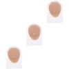 FRCOLOR 2 Pièces Modèle De Mamelon Mâle Modèle De Poitrine Kits De Perçage Mannequins Maquillage Fausse Peau Corps De Mannequ